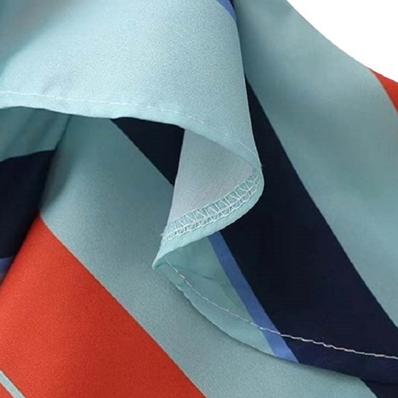 beautiful colorful stripe dress - Picture 8 of 8